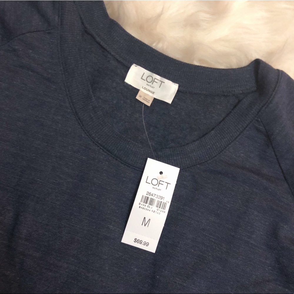 SOLD 🎆 LOFT Super Soft Raglan Dress - Picture 5 of 7